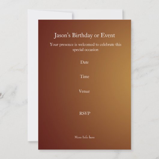 Birthday Party Leopard auf schwarz einladen Einladung (Rückseite)