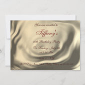 Birthday Party mit High Heel Shoes Einladung (Rückseite)