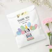 Birthday Party mit Schwarz und Weiß Sheepadoodle Geschenktütchen (Versiegelt)