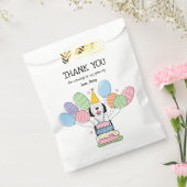 Birthday Party mit Schwarz und Weiß Sheepadoodle Geschenktütchen (Versiegelt)