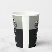 Birthday Party Motorrad 50. Cool Pappbecher (Links)