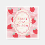Birthday Party napkins Serviette (Vorderseite)