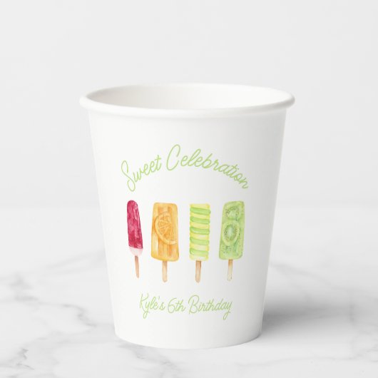 Birthday Party Pappbecher (Vorderseite)