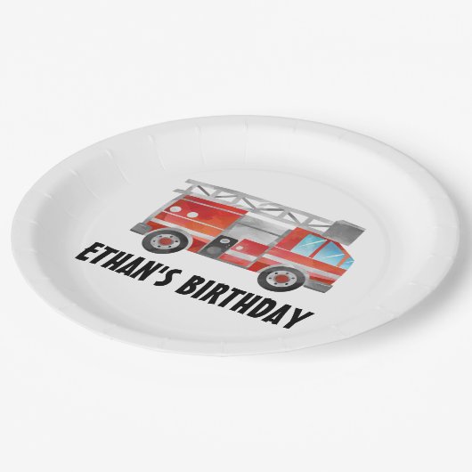 Birthday Party Pappteller (Schrägansicht)