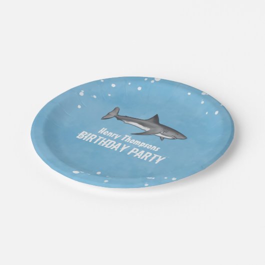 Birthday Party Pappteller (Schrägansicht)