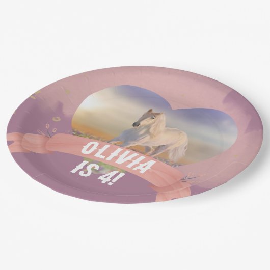 Birthday Party Pappteller (Schrägansicht)