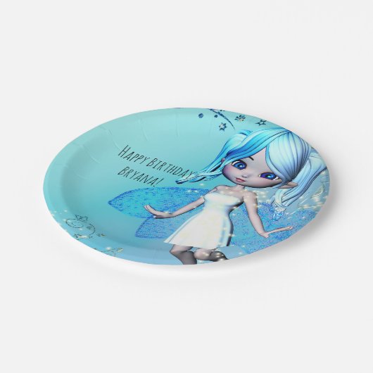 Birthday Party Pappteller (Schrägansicht)