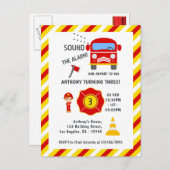 Birthday Party Postkarte (Vorne/Hinten)