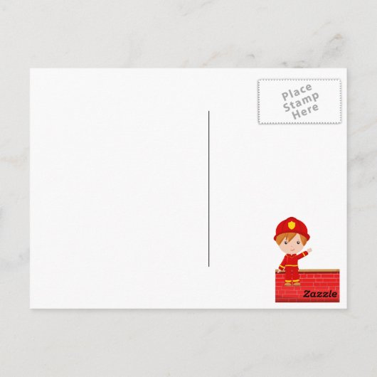 Birthday Party Postkarte (Rückseite)