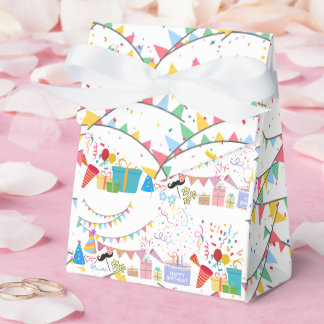 Birthday Party Props Colorful Favor Box Geschenkschachtel