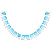 Birthday Party ready Whale Wimpelkette (Alle)