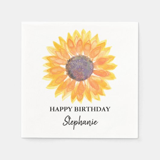 Birthday Party Serviette (Vorderseite)