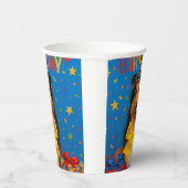 Birthday Party Sheltie Pappbecher (Rechts)