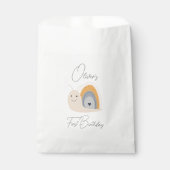 Birthday Party Snail Rainbow Rain Geschenktütchen (Vorderseite)