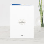 Birthday Party Sparklers Karte (Rückseite)