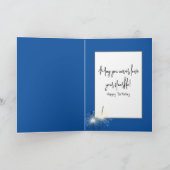 Birthday Party Sparklers Karte (Innenseite)