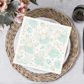 Birthday party turtles, underwater tableware serviette