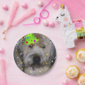 Birthday Party Wheaten Terrier Pappteller (Party)