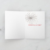 Birthday-Patriotic Chinese Crested Hairless dog Karte (Innenseite)