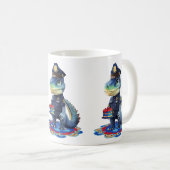 Birthday Patrol Gator Kaffeetasse (VorderseiteRechts)