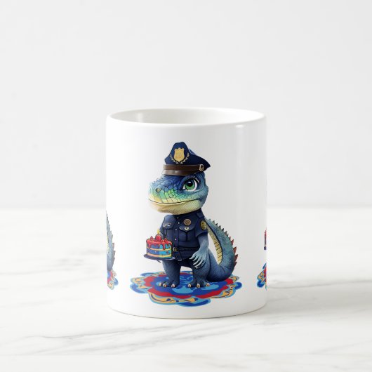 Birthday Patrol Gator Kaffeetasse (Mittel)