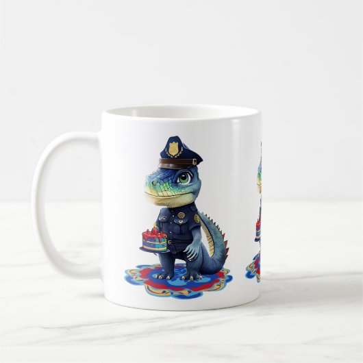 Birthday Patrol Gator Kaffeetasse (Links)