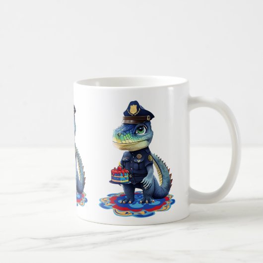 Birthday Patrol Gator Kaffeetasse (Rechts)