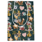 Birthday Pattern  Mittlere Geschenktüte (Vorderseite)