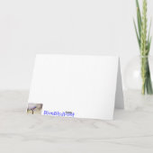 Birthday Patterns Karte (Rückseite)