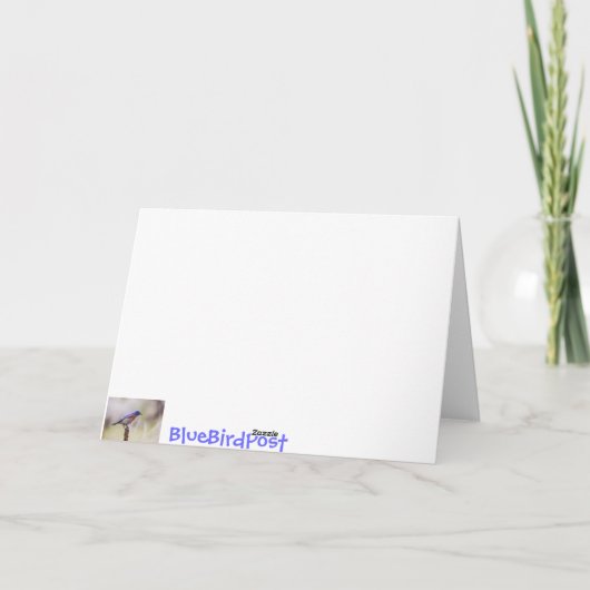 Birthday Patterns Karte (Rückseite)