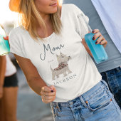 Birthday Paw-ty cute puppy terrier dog name T-Shirt