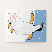 Birthday Penguin Jigsaw Puzzle (Horizontal)