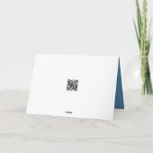 Birthday Penguins Ice Skating On an Arctic Lake Karte (Rückseite)