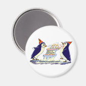BiRtHdAy PeNgUiNs Magnet (Vorderseite/Rückseite)