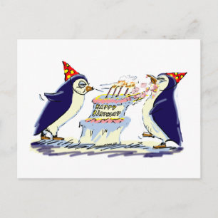 BiRtHdAy PeNgUiNs Postkarte