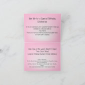 Birthday Personalize Custom Einladung (Innenseite)