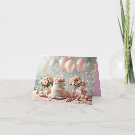 Birthday Personalize Custom Einladung (Vorderseite)