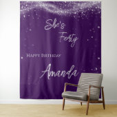 Birthday photo wandteppich (Beispiel)