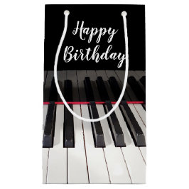 Birthday Piano Keyboard Kleine Geschenktüte