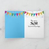 Birthday Pickle mit Sombrero Karte (Innenseite)