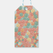 Birthday Picnic, Cute Retro Style,  Geschenkanhänger (Rückseite)