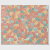 Birthday Picnic, Cute Retro Style Geschenkpapier (Flach)