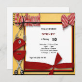 Birthday Picnic Einladung (Vorne/Hinten)