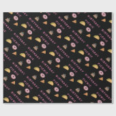 Birthday Picnic Party Geschenkpapier (Flach)