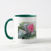 Birthday Pink Bromeliad Tasse (Links)