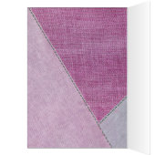 Birthday Pink Denim Heart (Innen (Links))