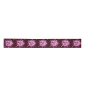 Birthday Pink Pegasus Fantasy Design Satinband (Vorderseite)