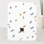 BIRTHDAY PRÄSENTIERT KARTE (Rückseite)