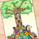 BIRTHDAY präsentiert Postcard von Nicole Janes Postkarte