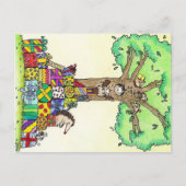 BIRTHDAY präsentiert Postcard von Nicole Janes Postkarte (Vorderseite)